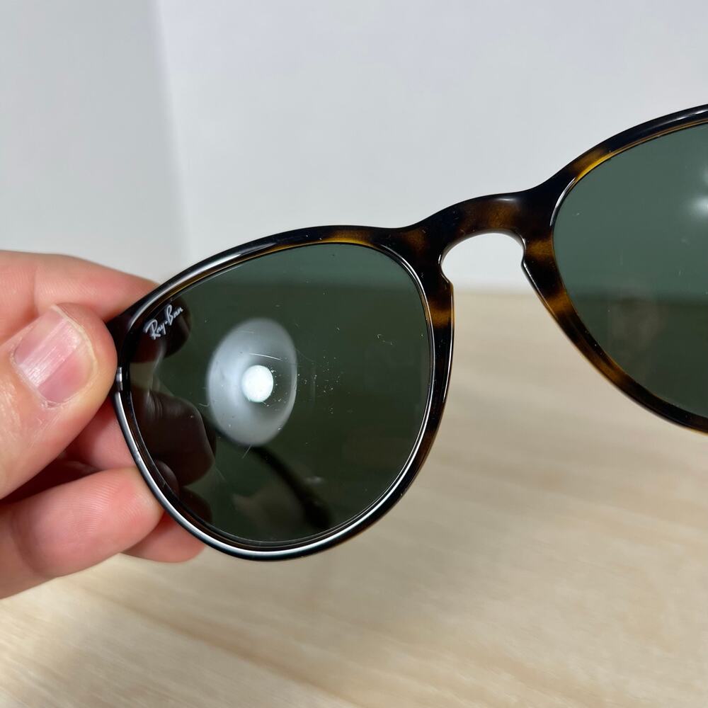 Ray-Ban RB4171 Erika 710/71 Sunglasses Tortoise Shell Italy 54-18-145 - Picture 4 of 14